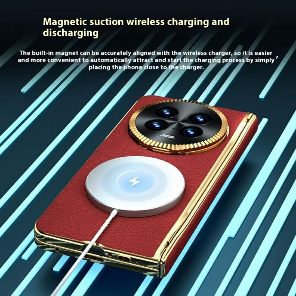 Hoesje Oppo Find N5 Magnetisch Bescherming Hoesje