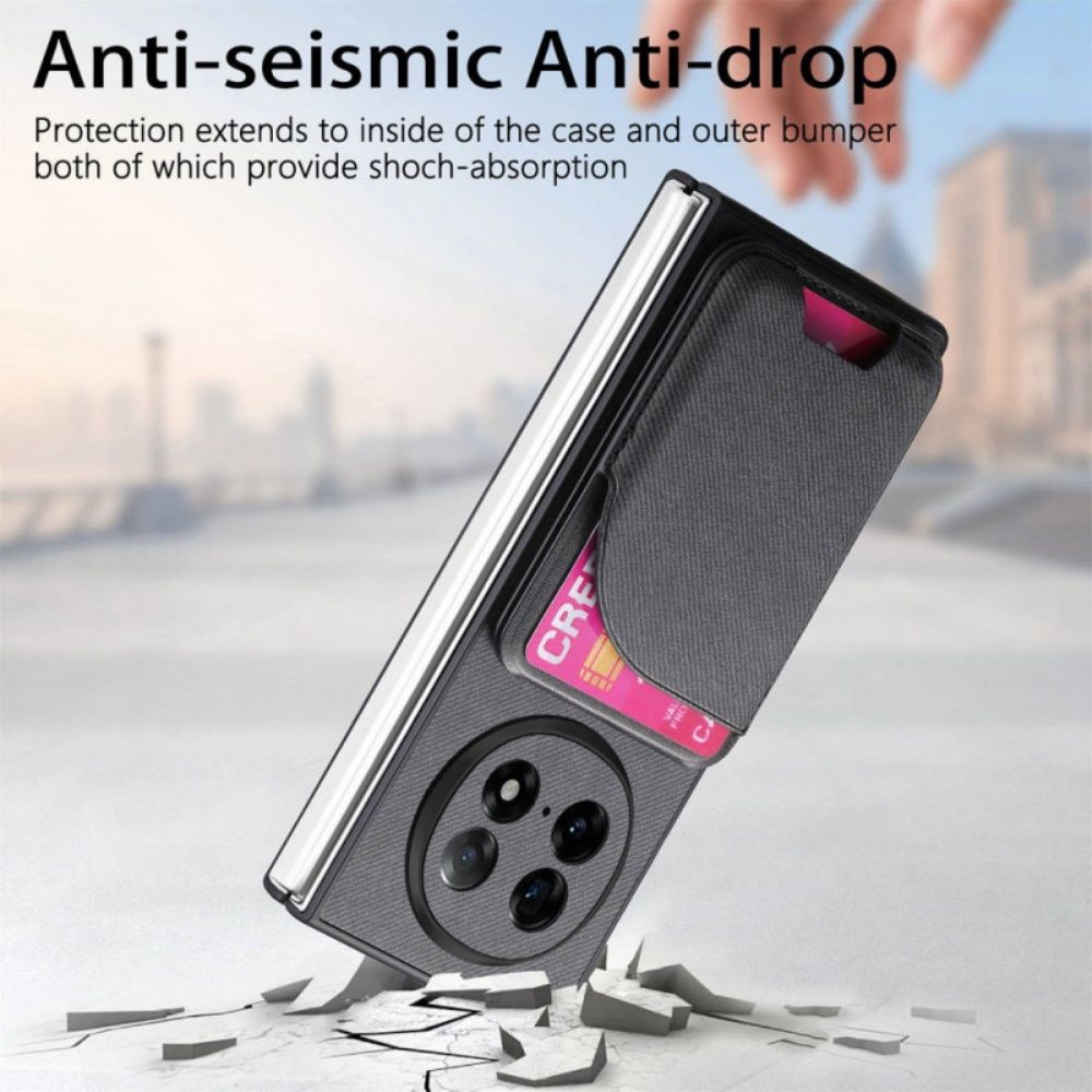 Hoesje Oppo Find N5 Magnetisch Met Standaard En Afneembaar Etui Bescherming Hoesje