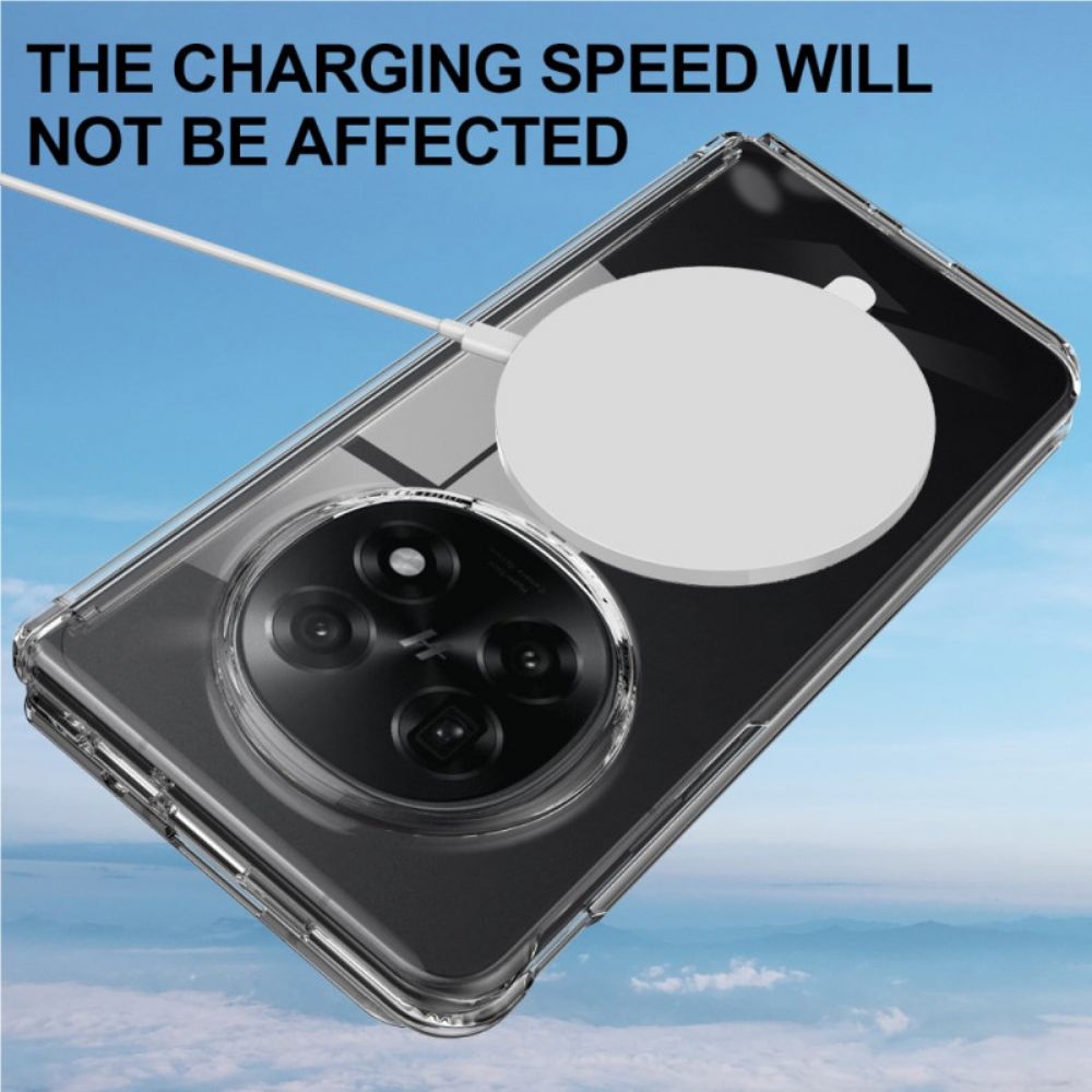 Hoesje Oppo Find N5 Magnetisch Transparant