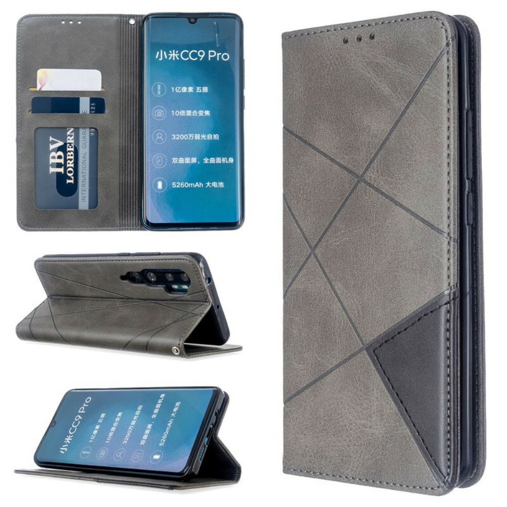 Bescherming Hoesje voor Xiaomi Mi Note 10 / 10 Pro Folio-hoesje Artiestenstijl