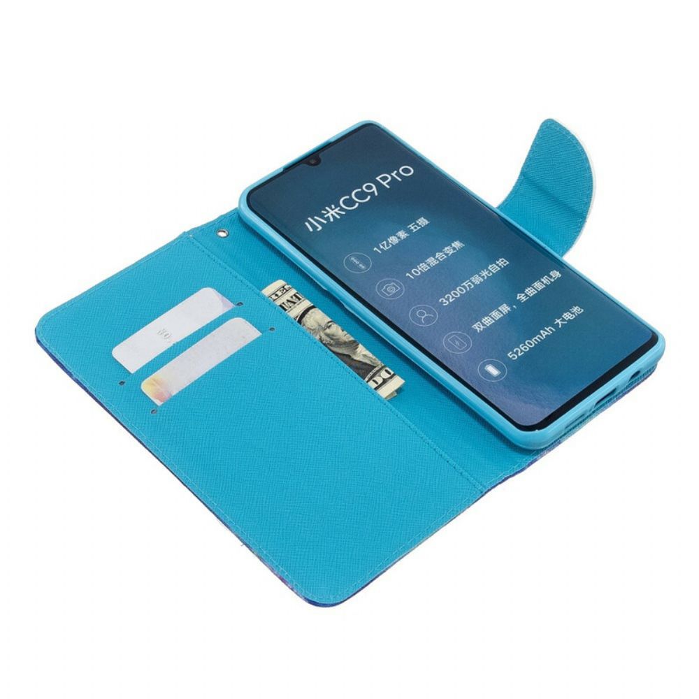 Flip Case voor Xiaomi Mi Note 10 / 10 Pro Twilight Dromenvanger