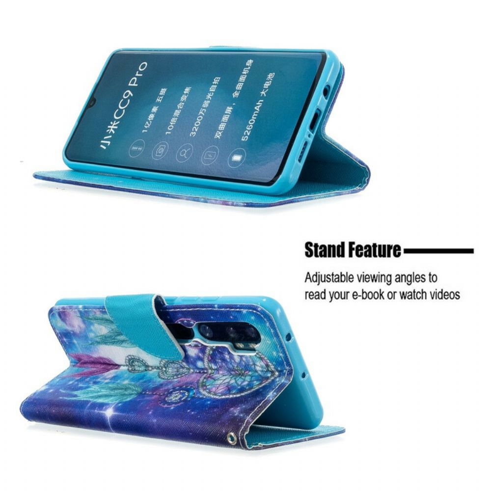 Flip Case voor Xiaomi Mi Note 10 / 10 Pro Twilight Dromenvanger