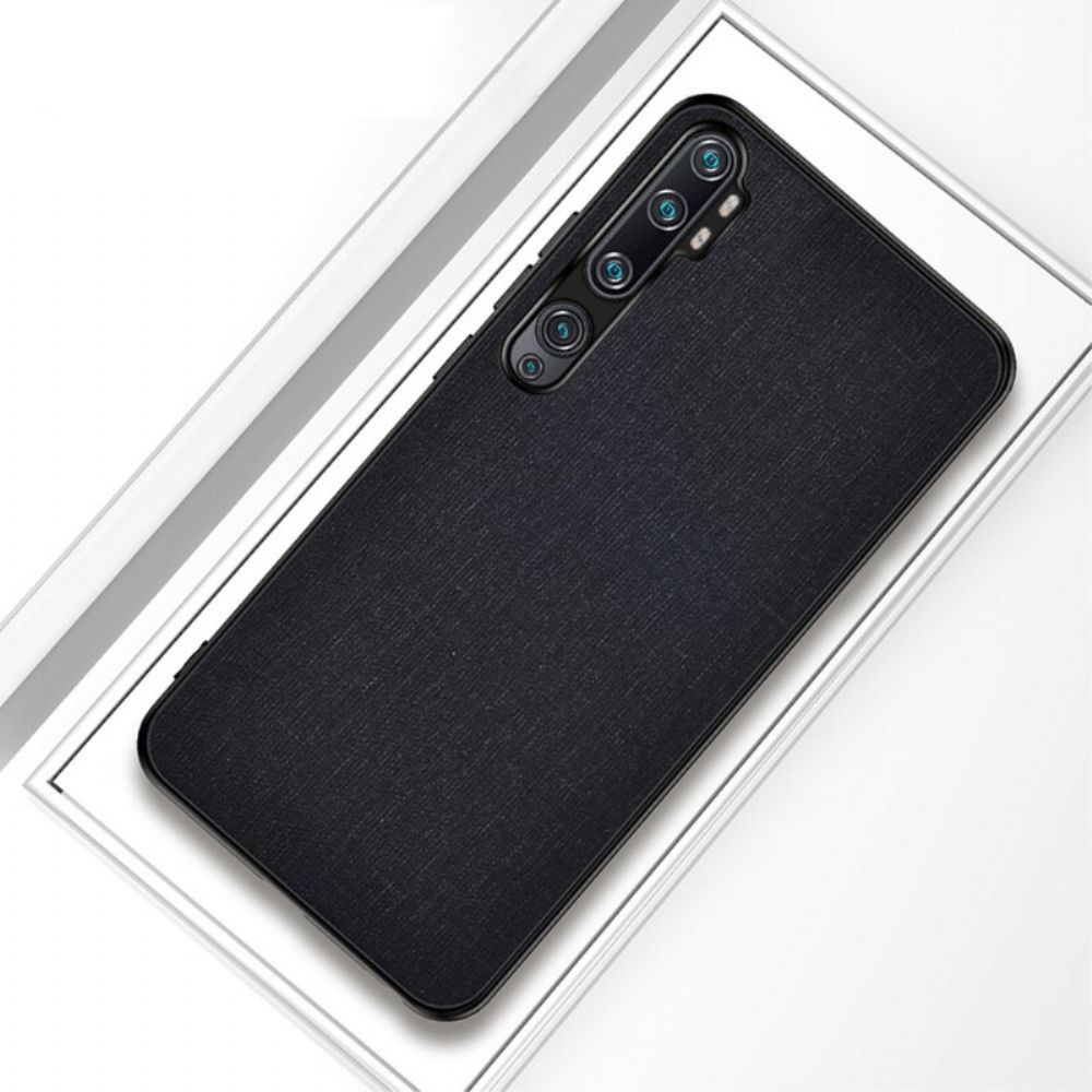 Hoesje voor Xiaomi Mi Note 10 / 10 Pro Textuurdoek