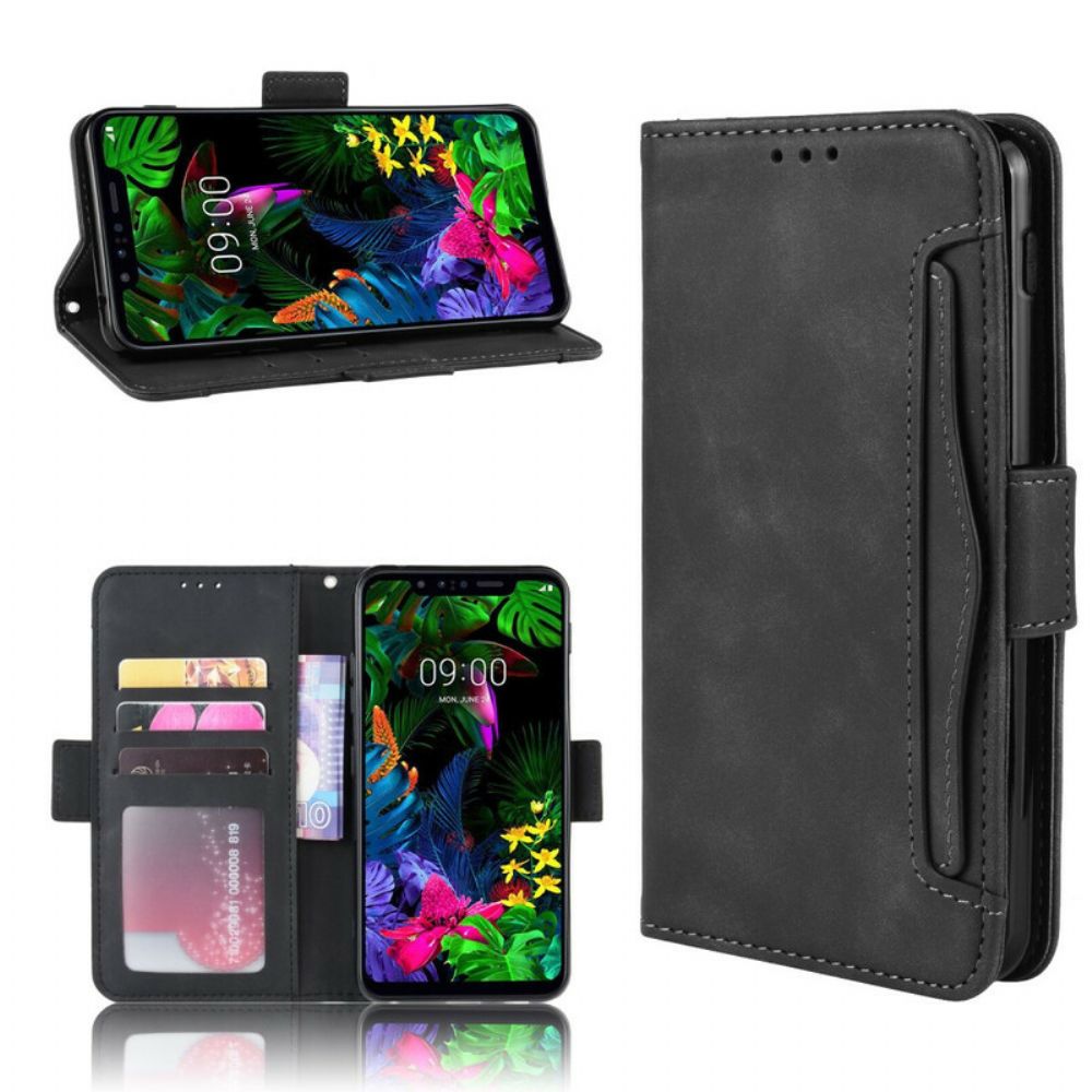 Leren Hoesje voor LG G8S ThinQ Eerste Klas Multi-kaart
