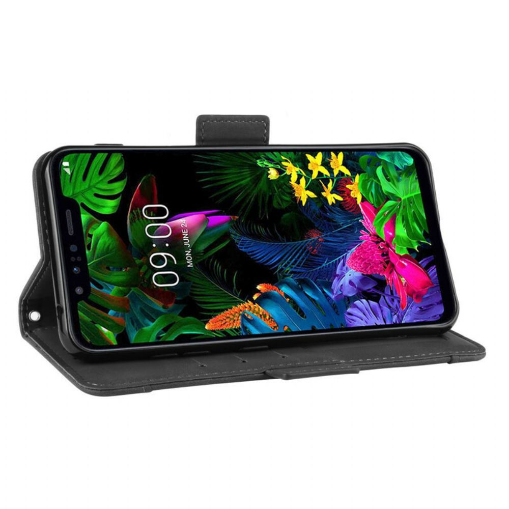 Leren Hoesje voor LG G8S ThinQ Eerste Klas Multi-kaart