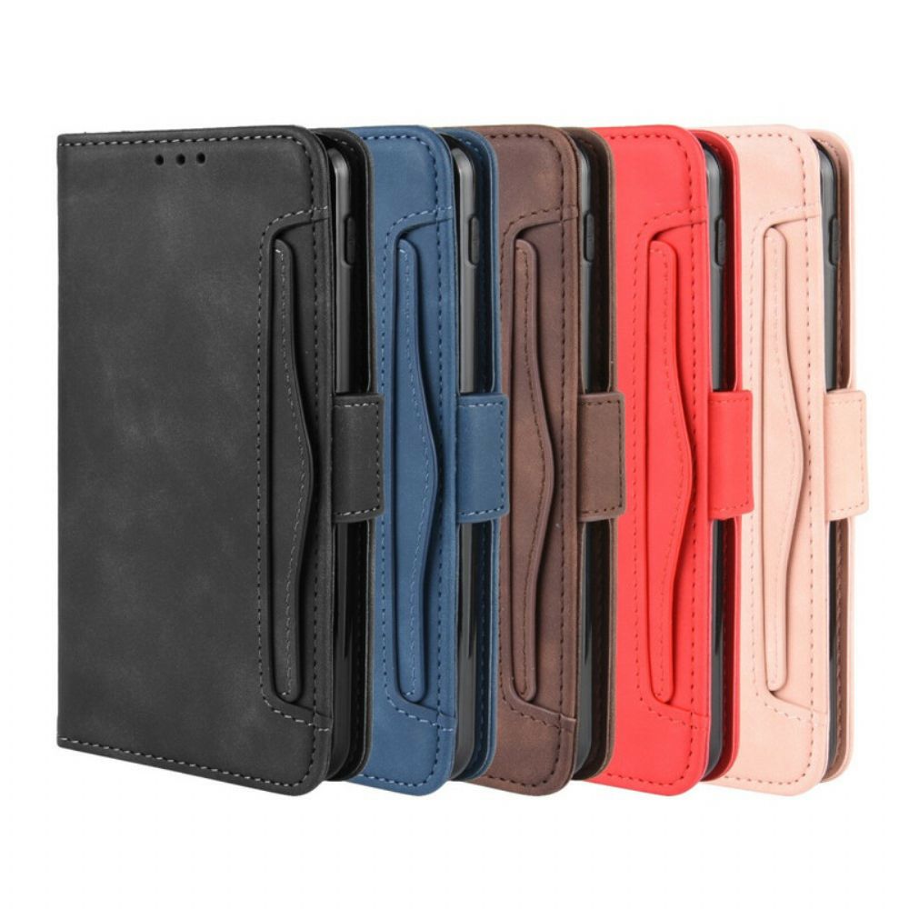 Leren Hoesje voor LG G8S ThinQ Eerste Klas Multi-kaart