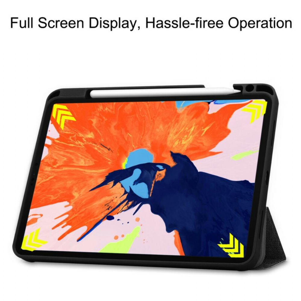 Bescherming Hoesje voor iPad Pro 12.9" (2021) (2020) (2018) Denimtextuur