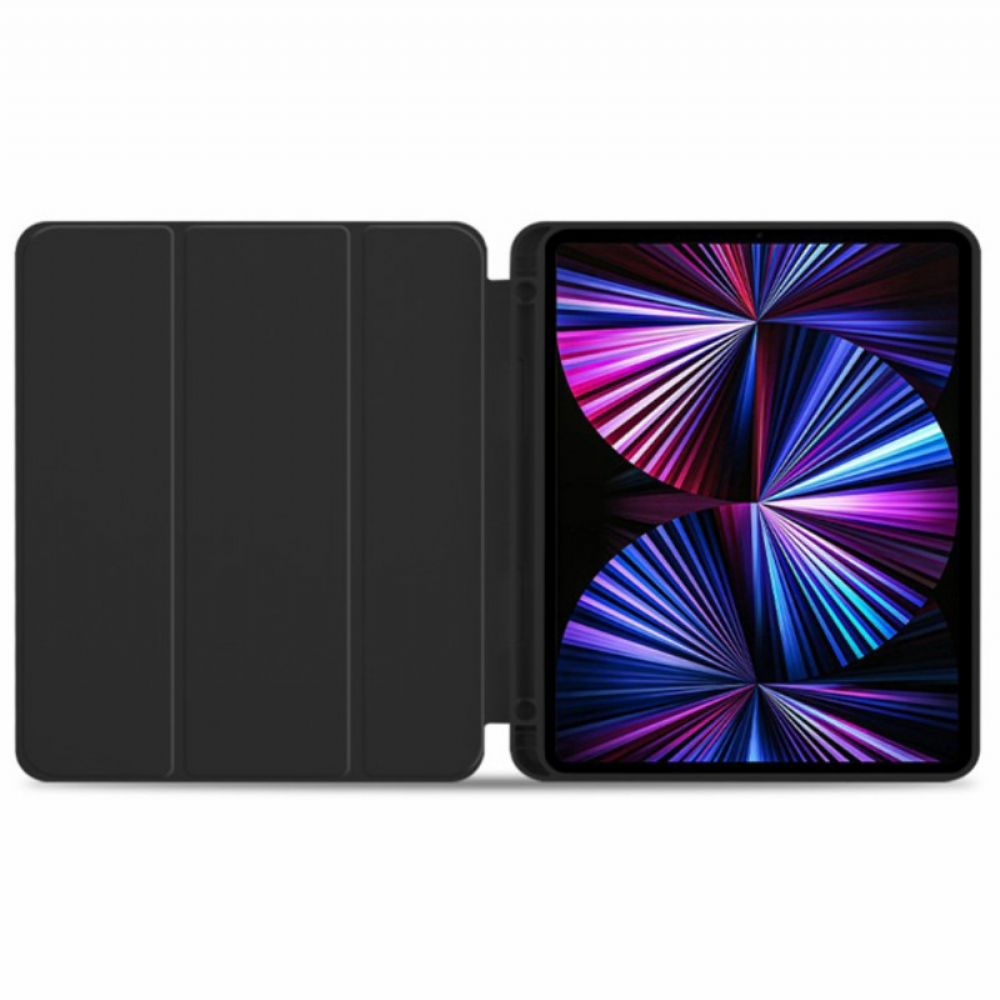 Bescherming Hoesje voor iPad Pro 12.9" (2021) (2020) (2018) Driebladige Stylushouder