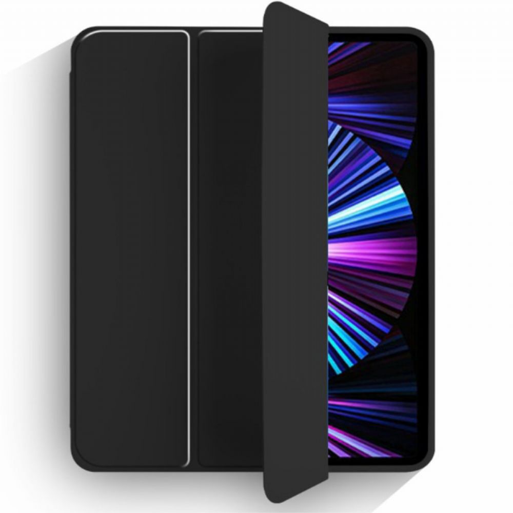 Bescherming Hoesje voor iPad Pro 12.9" (2021) (2020) (2018) Driebladige Stylushouder