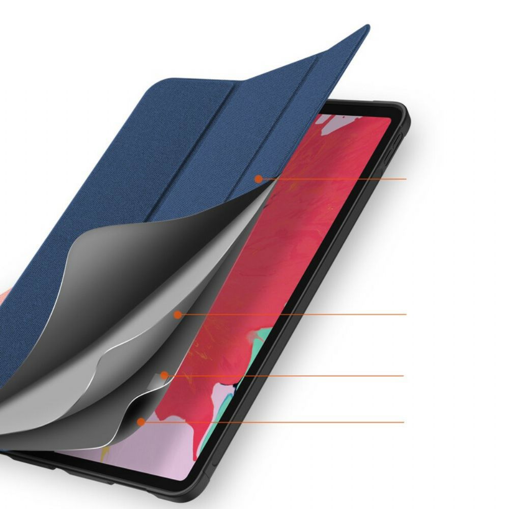 Bescherming Hoesje voor iPad Pro 12.9" (2021) (2020) (2018) Dux Ducis Domo-serie