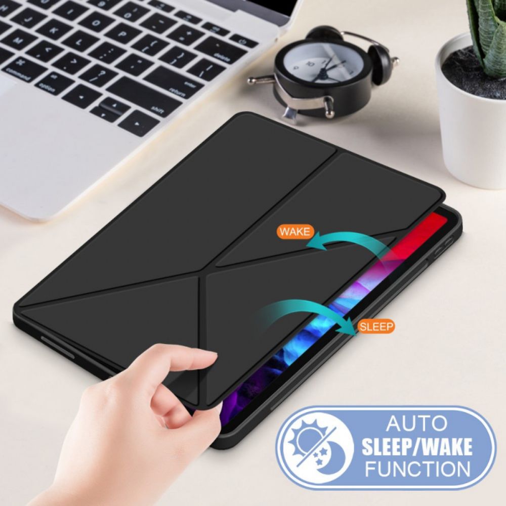 Bescherming Hoesje voor iPad Pro 12.9" (2021) (2020) (2018) Origami