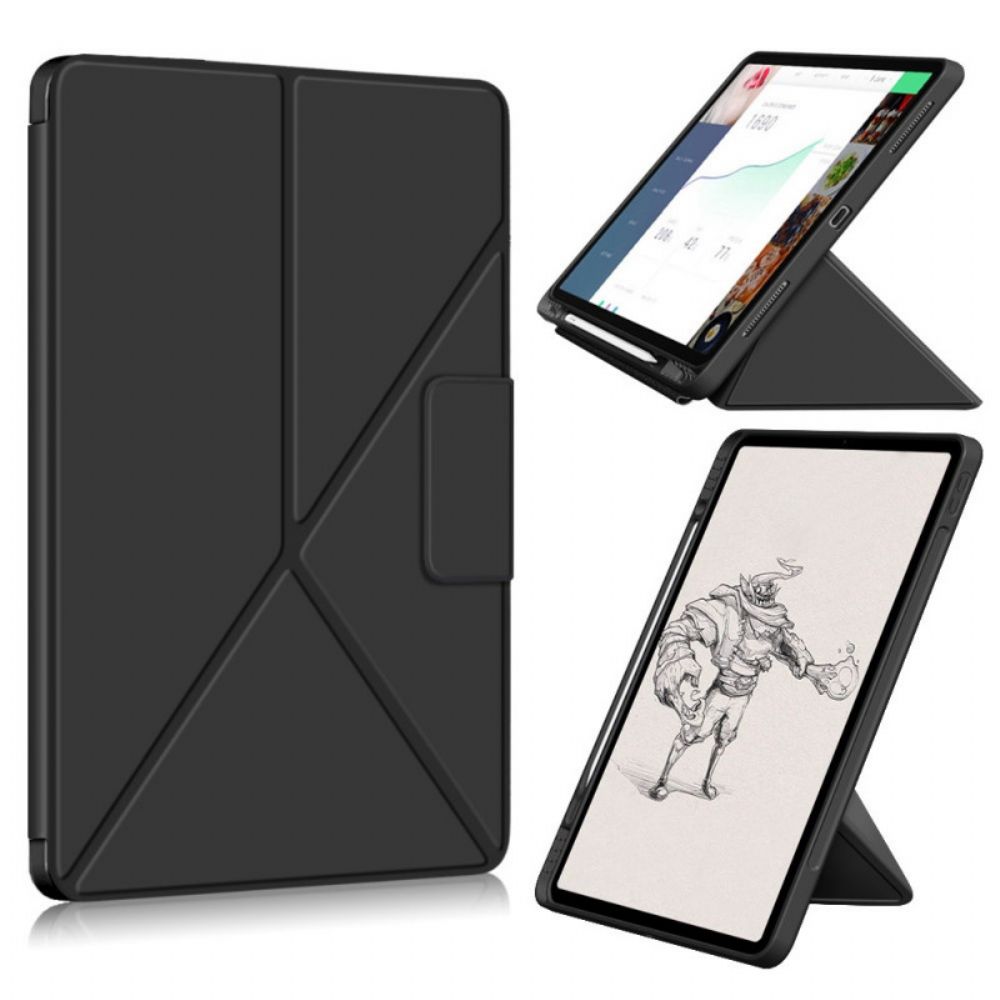 Bescherming Hoesje voor iPad Pro 12.9" (2021) (2020) (2018) Origami