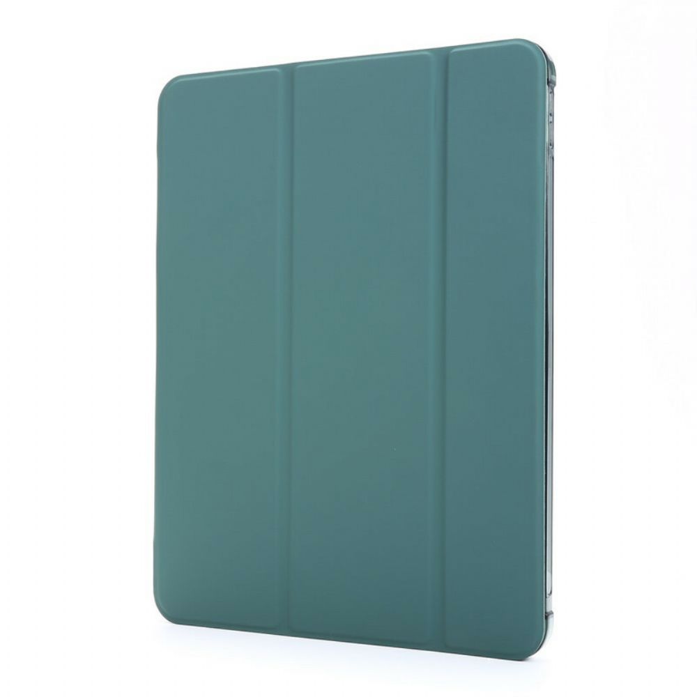 Bescherming Hoesje voor iPad Pro 12.9" (2021) (2020) (2018) Potloodhouder Van Kunstleer