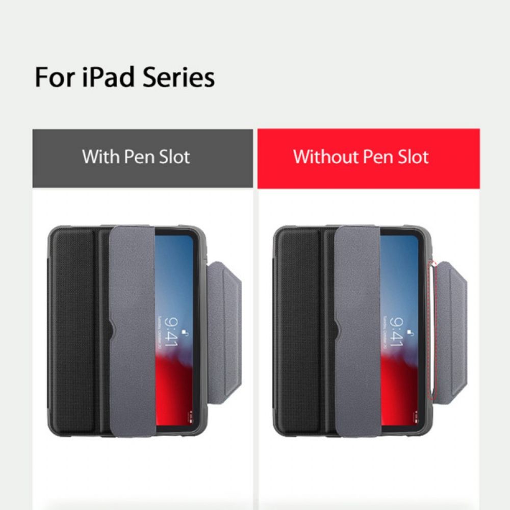 Bescherming Hoesje voor iPad Pro 12.9" (2021) (2020) (2018) Yagao-serie Mutural