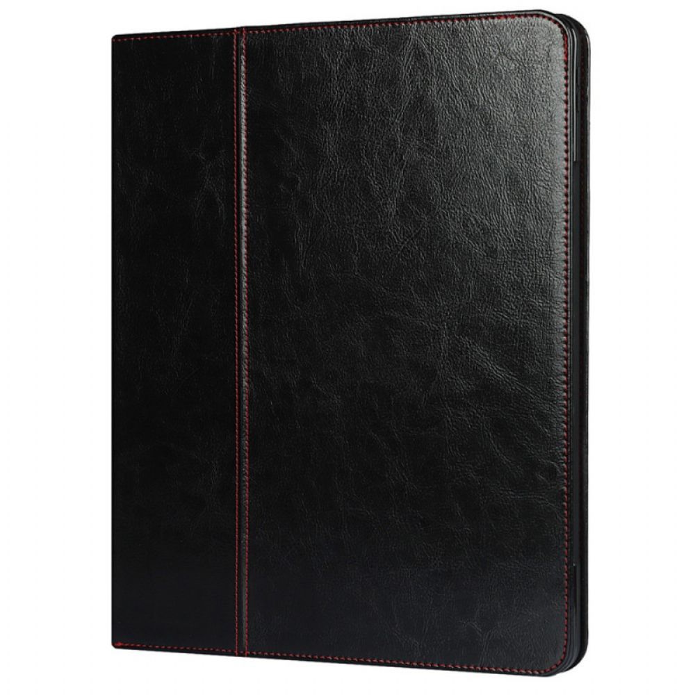 Cover voor iPad Pro 12.9" (2021) (2020) (2018) Echt Leer