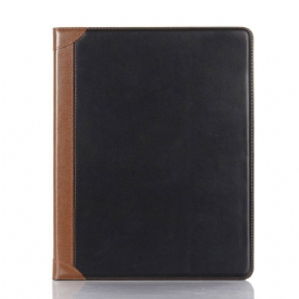 Cover voor iPad Pro 12.9" (2021) (2020) (2018) Mat Leer