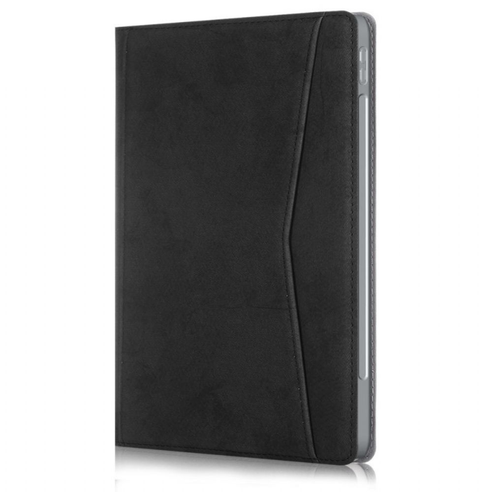 Cover voor iPad Pro 12.9" (2021) (2020) (2018) Zakelijk Leereffect