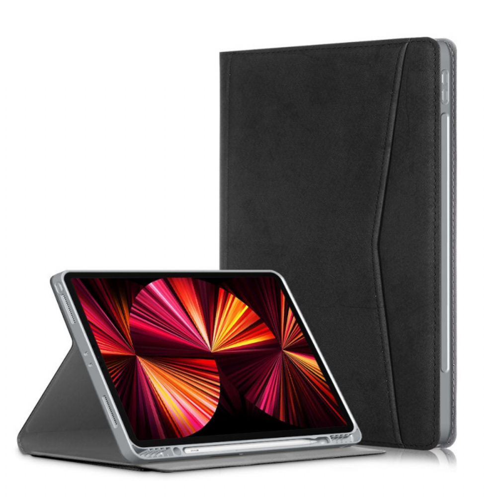 Cover voor iPad Pro 12.9" (2021) (2020) (2018) Zakelijk Leereffect