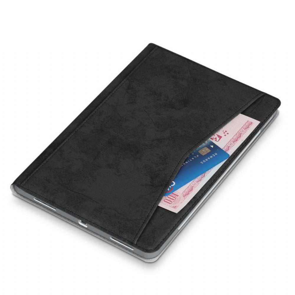 Cover voor iPad Pro 12.9" (2021) (2020) (2018) Zakelijk Leereffect