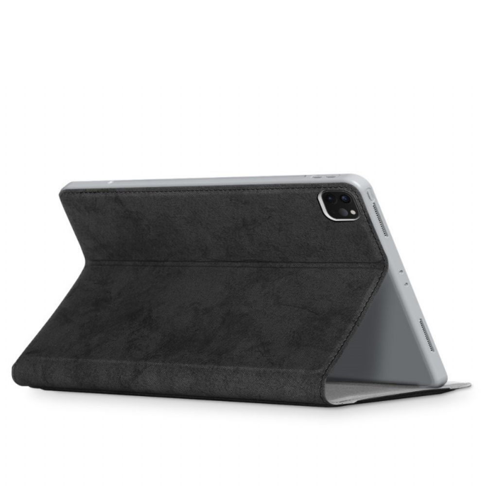 Cover voor iPad Pro 12.9" (2021) (2020) (2018) Zakelijk Leereffect