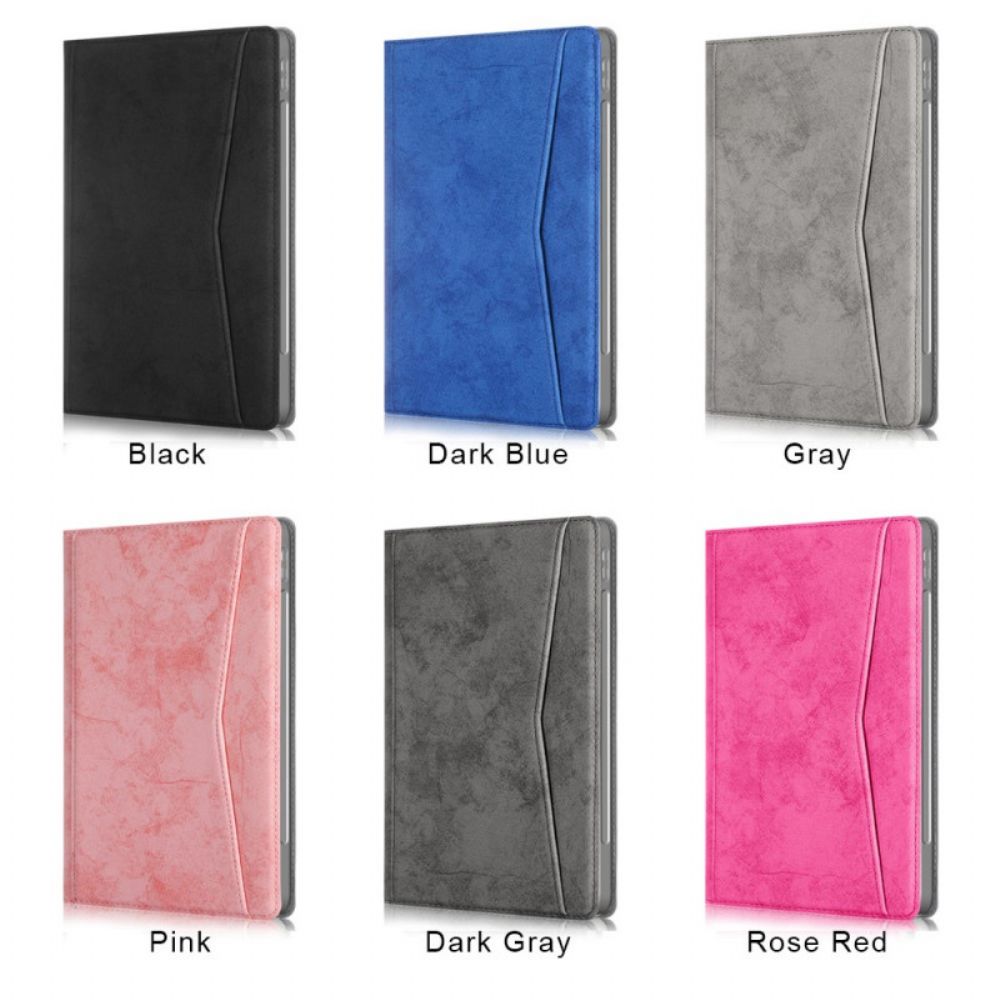 Cover voor iPad Pro 12.9" (2021) (2020) (2018) Zakelijk Leereffect