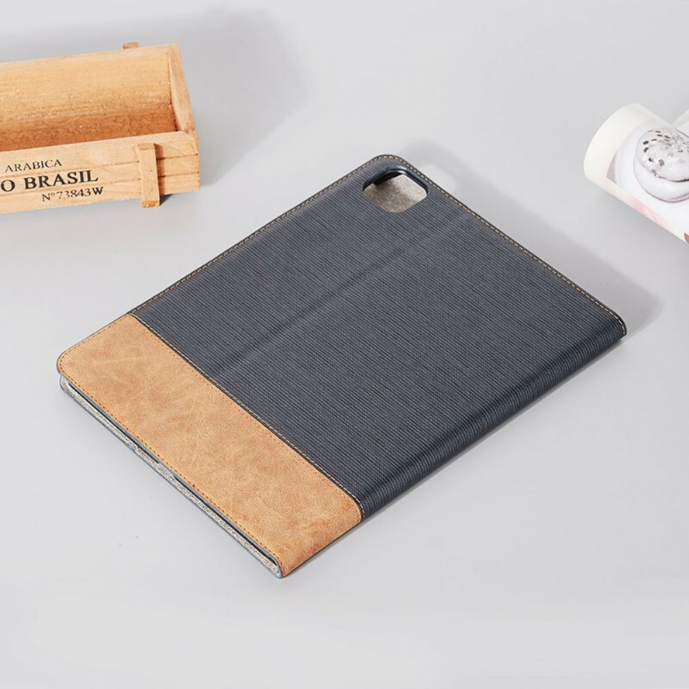Folio-hoesje voor iPad Pro 12.9" (2021) (2020) (2018) Lederen Splitsen