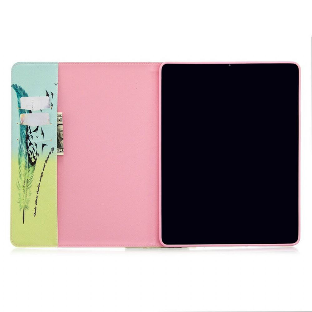 Folio-hoesje voor iPad Pro 12.9" (2021) (2020) (2018) Verenpatroon
