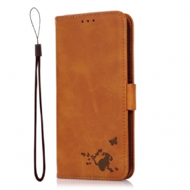 Folio-hoesje voor Google Pixel 6 Flip Case Kattenprint Dubbele Klep
