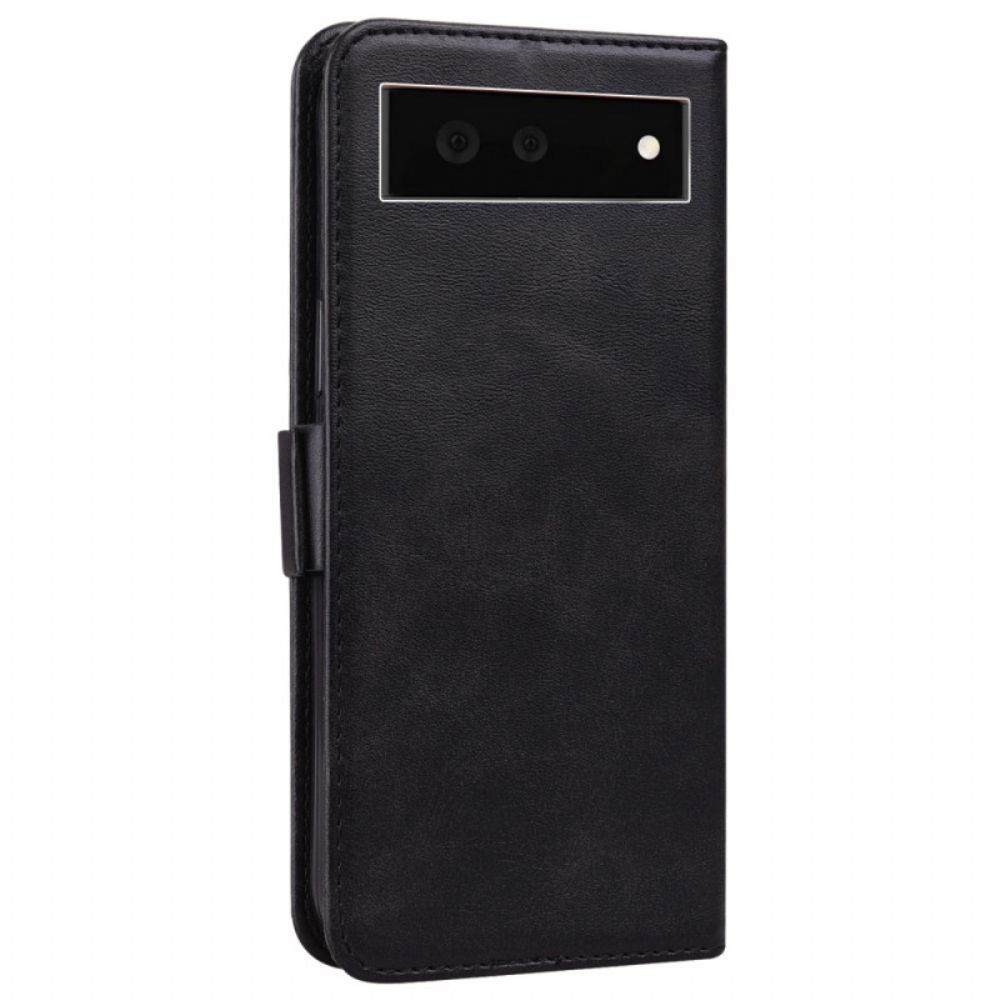 Folio-hoesje voor Google Pixel 6 Flip Case Kattenprint Dubbele Klep