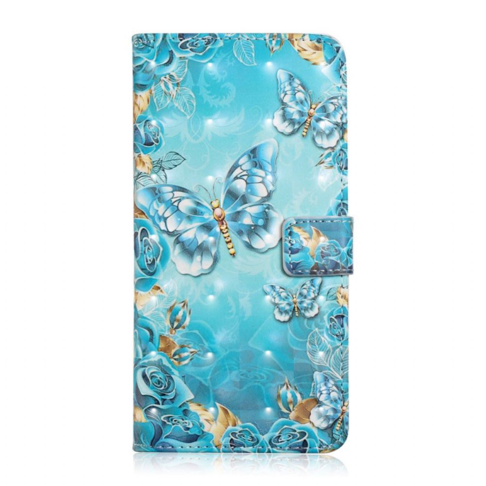 Folio-hoesje voor Google Pixel 6 Ijsvlinders