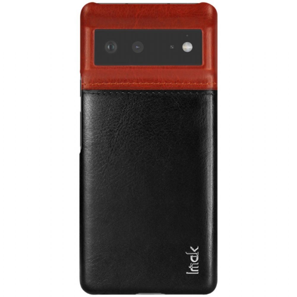 Hoesje voor Google Pixel 6 Imak Ruiyi-serie Leereffect