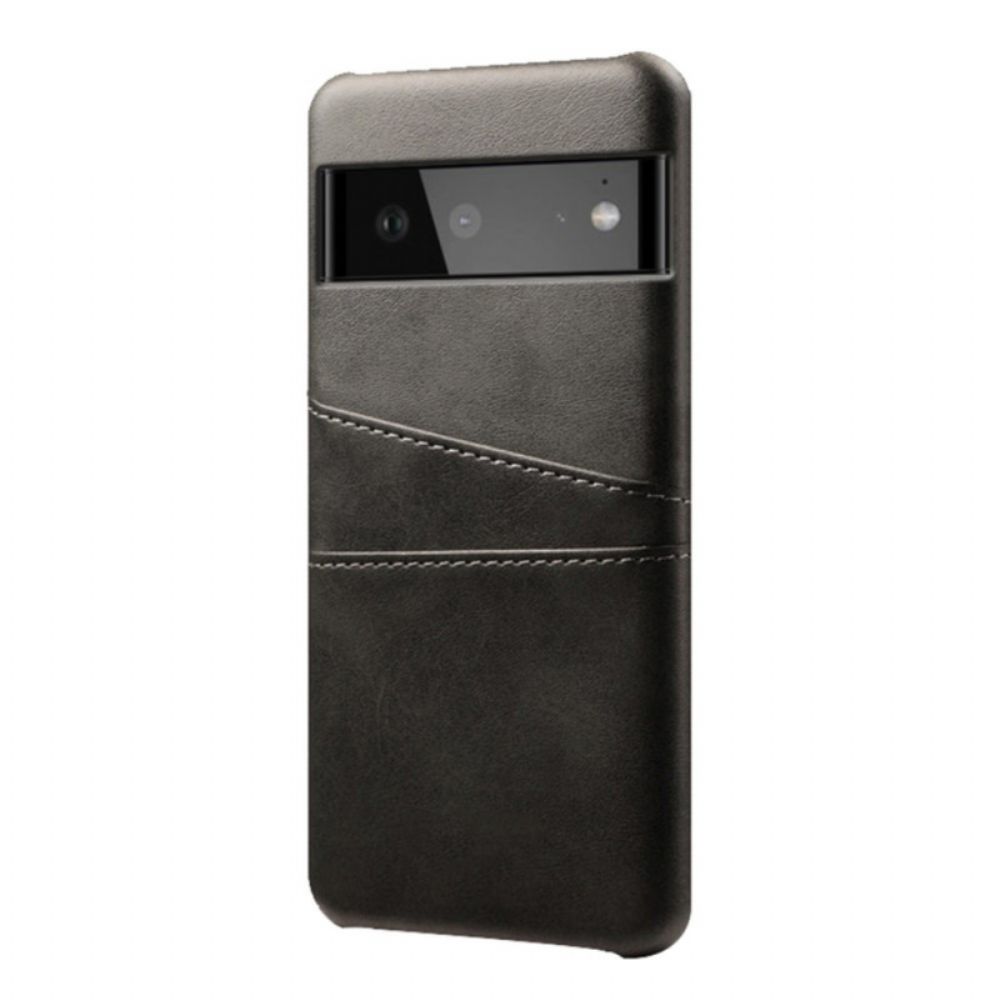 Telefoonhoesje voor Google Pixel 6 Ksq-kaarthouder