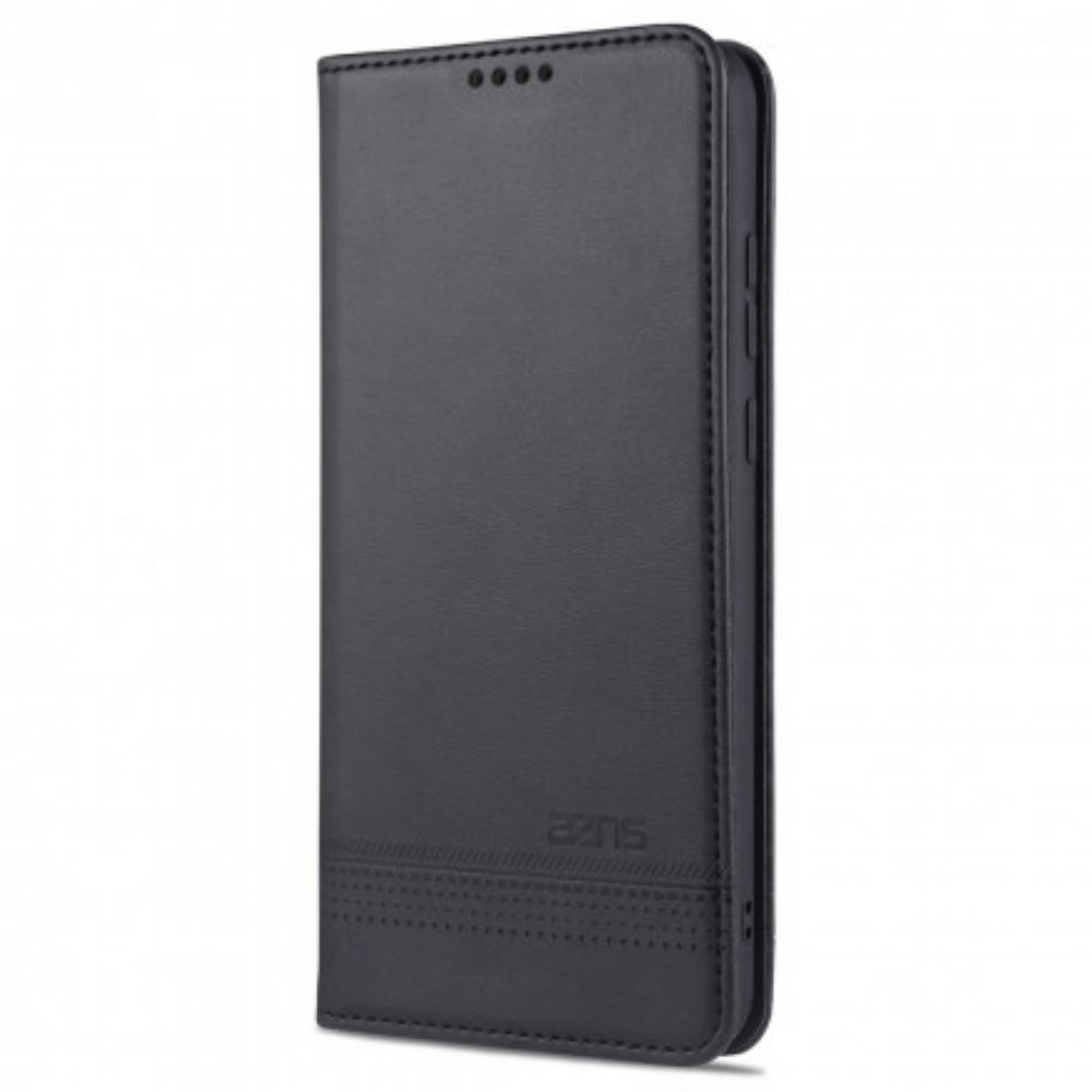Bescherming Hoesje voor Oppo A15 Folio-hoesje Azns Lederen Stijl