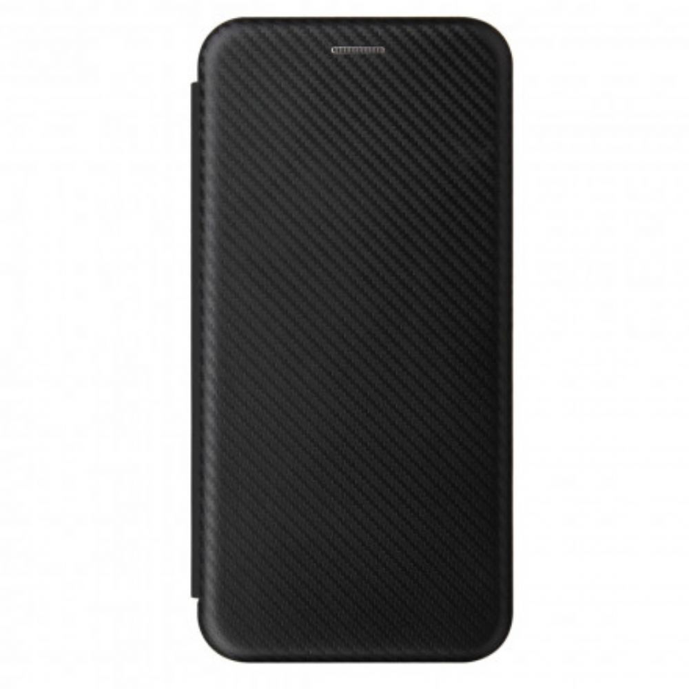 Bescherming Hoesje voor Oppo A15 Folio-hoesje Gekleurde Koolstofsilicone