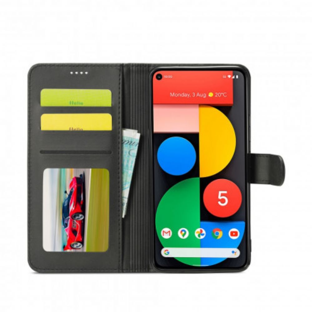 Flip Case voor Oppo A15 Lc.imeeke Leereffect