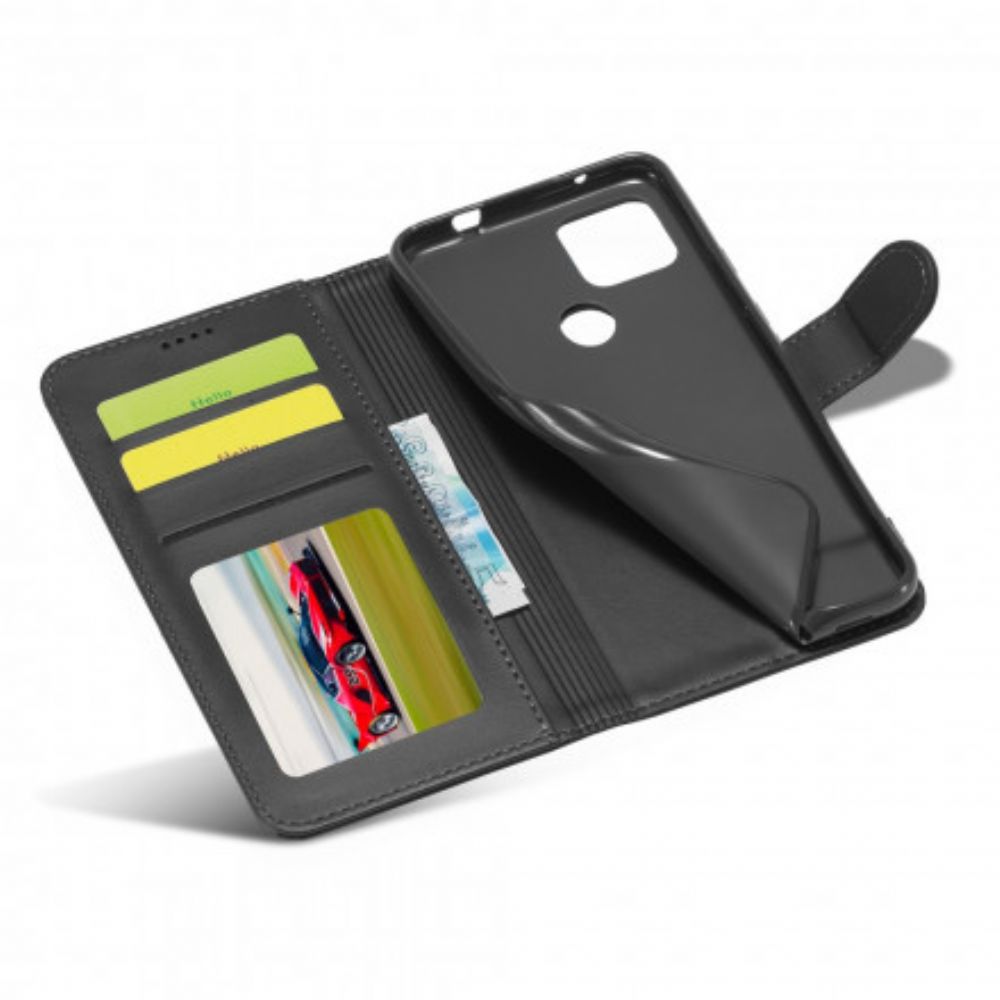 Flip Case voor Oppo A15 Lc.imeeke Leereffect