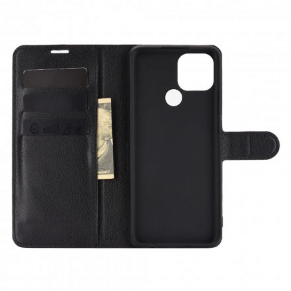 Folio-hoesje voor Oppo A15 Klassiek
