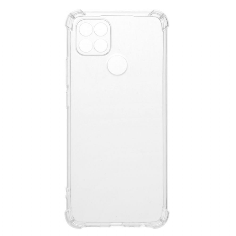 Hoesje voor Oppo A15 Transparante Versterkte Hoeken