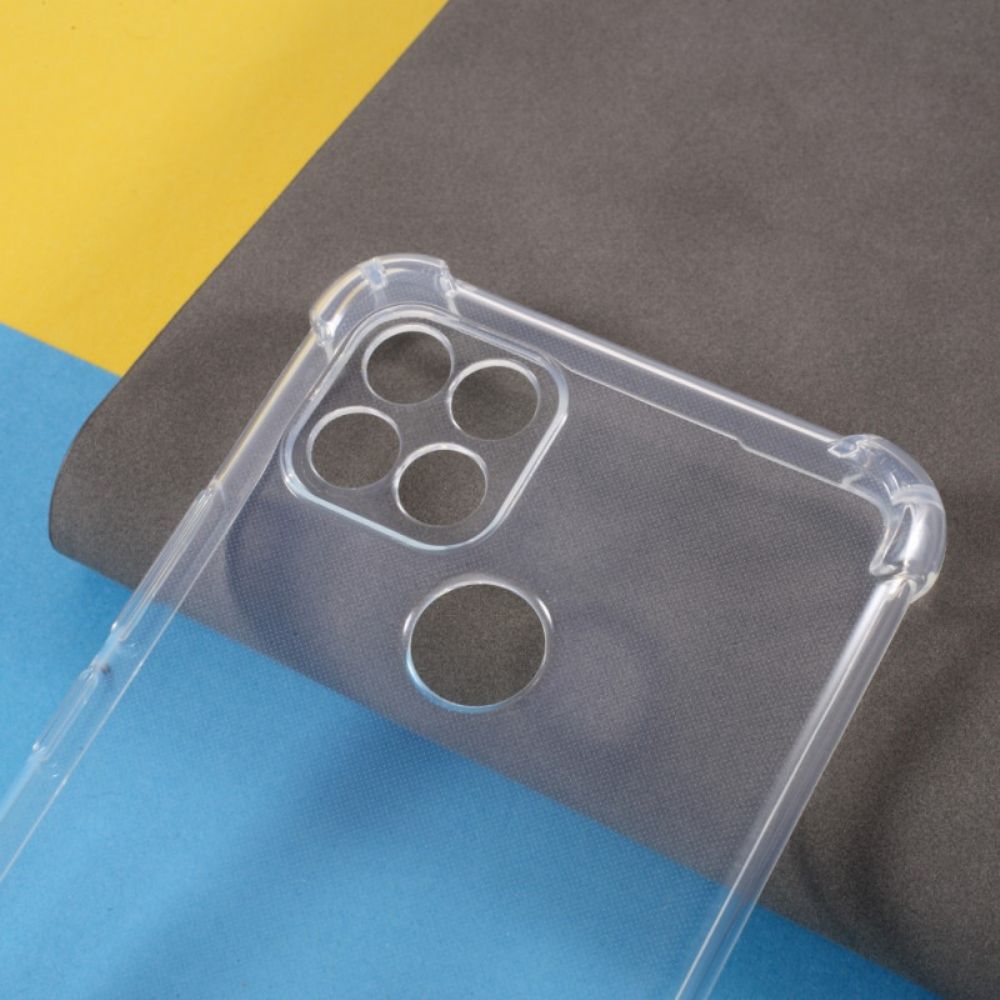Hoesje voor Oppo A15 Transparante Versterkte Hoeken