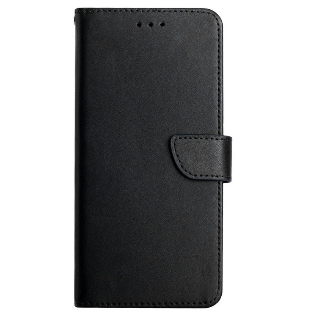 Leren Hoesje voor Oppo A15 Echt Nappaleer