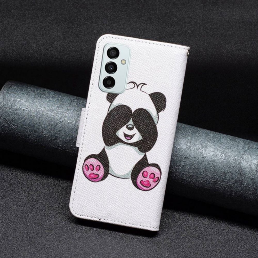 Folio-hoesje voor Samsung Galaxy M23 5G Panda