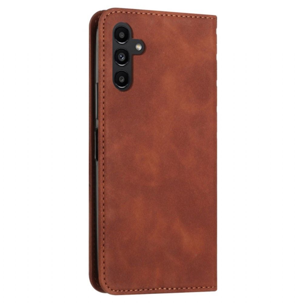 Folio-hoesje Samsung Galaxy A15 3d-diamanten In Suèdestijl Bescherming Hoesje