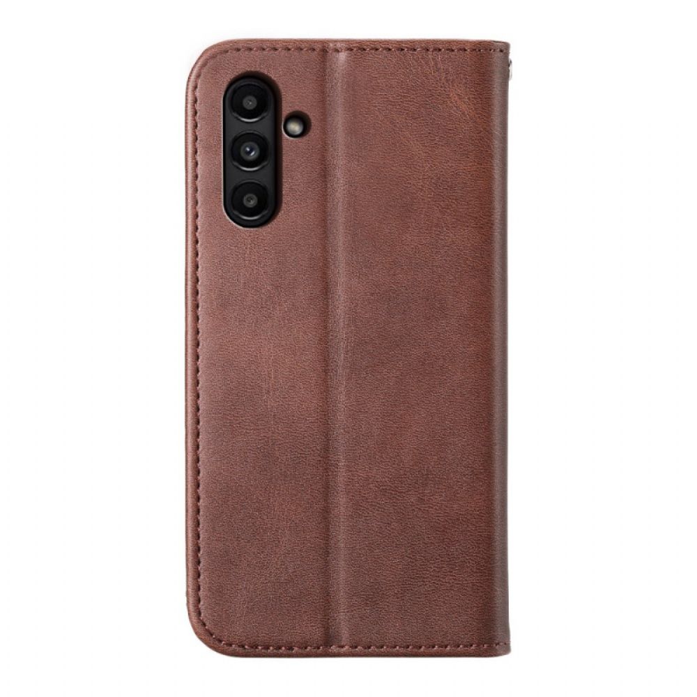 Folio-hoesje Samsung Galaxy A15 Portemonnee Met 3d-diamantprint