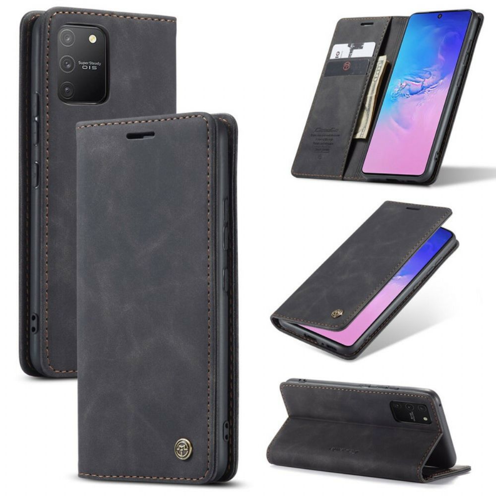 Bescherming Hoesje voor Samsung Galaxy S10 Lite Folio-hoesje Caseme Kunstleer