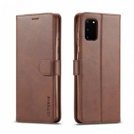 Leren Hoesje voor Samsung Galaxy S10 Lite Lc.imeeke Leereffect