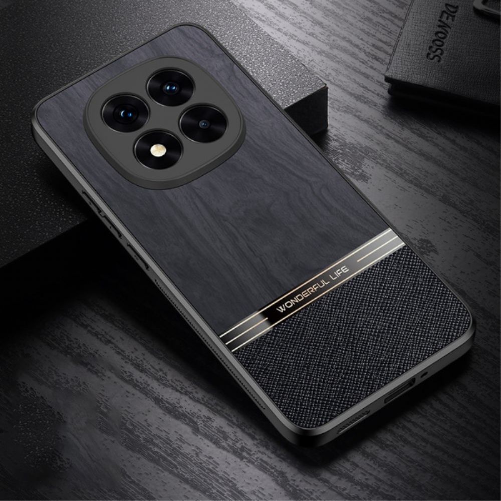 Cover Hoesje Xiaomi Redmi Note 14 Pro Plus 5g Telefoonhoesje Houtstijl