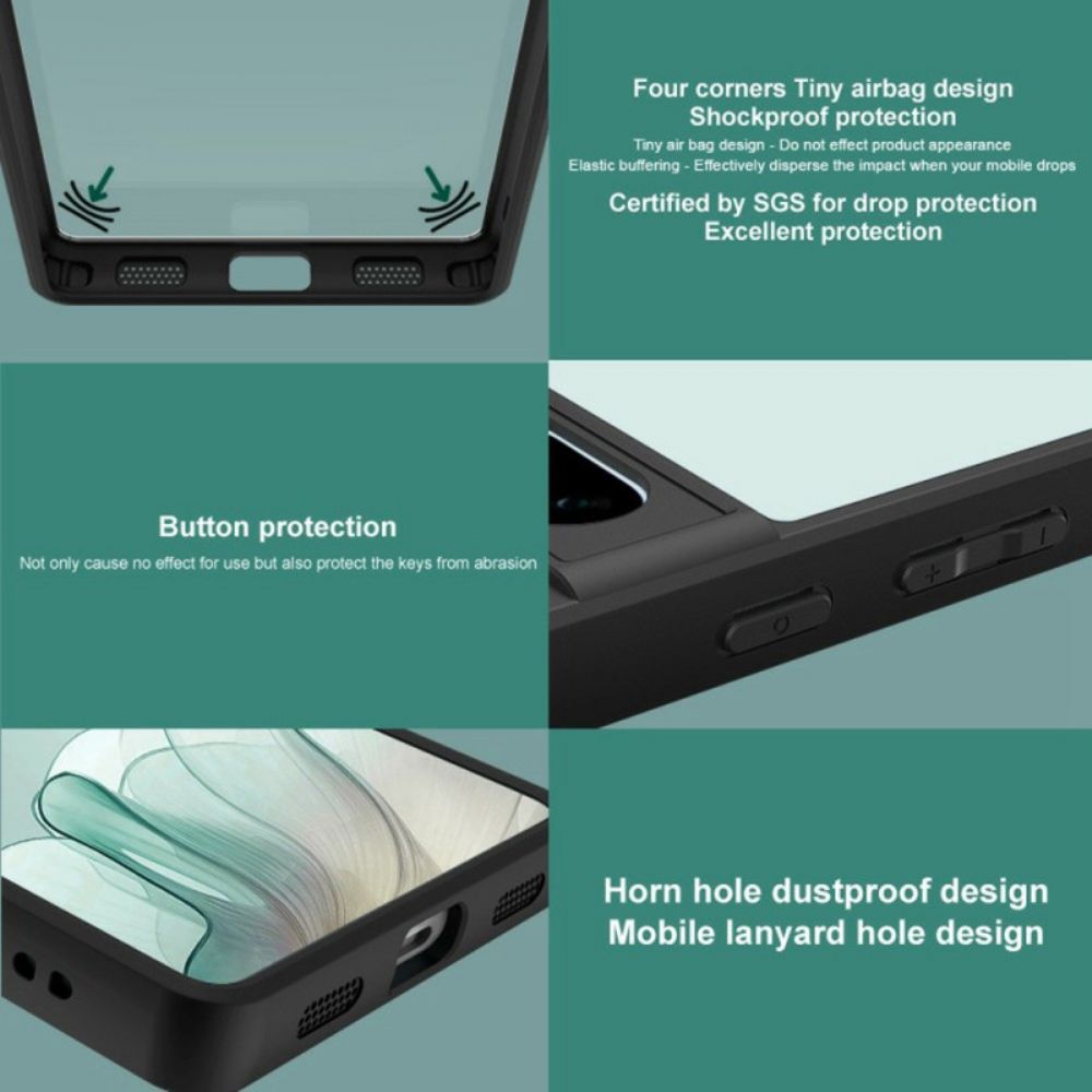 Cover Hoesje Xiaomi Redmi Note 14 Pro Plus 5g Telefoonhoesje Imak Ux-9a