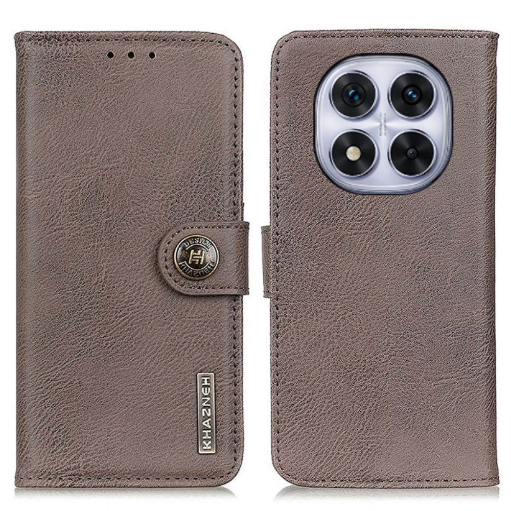 Flip Case Leren Xiaomi Redmi Note 14 Pro Plus 5g Khazneh