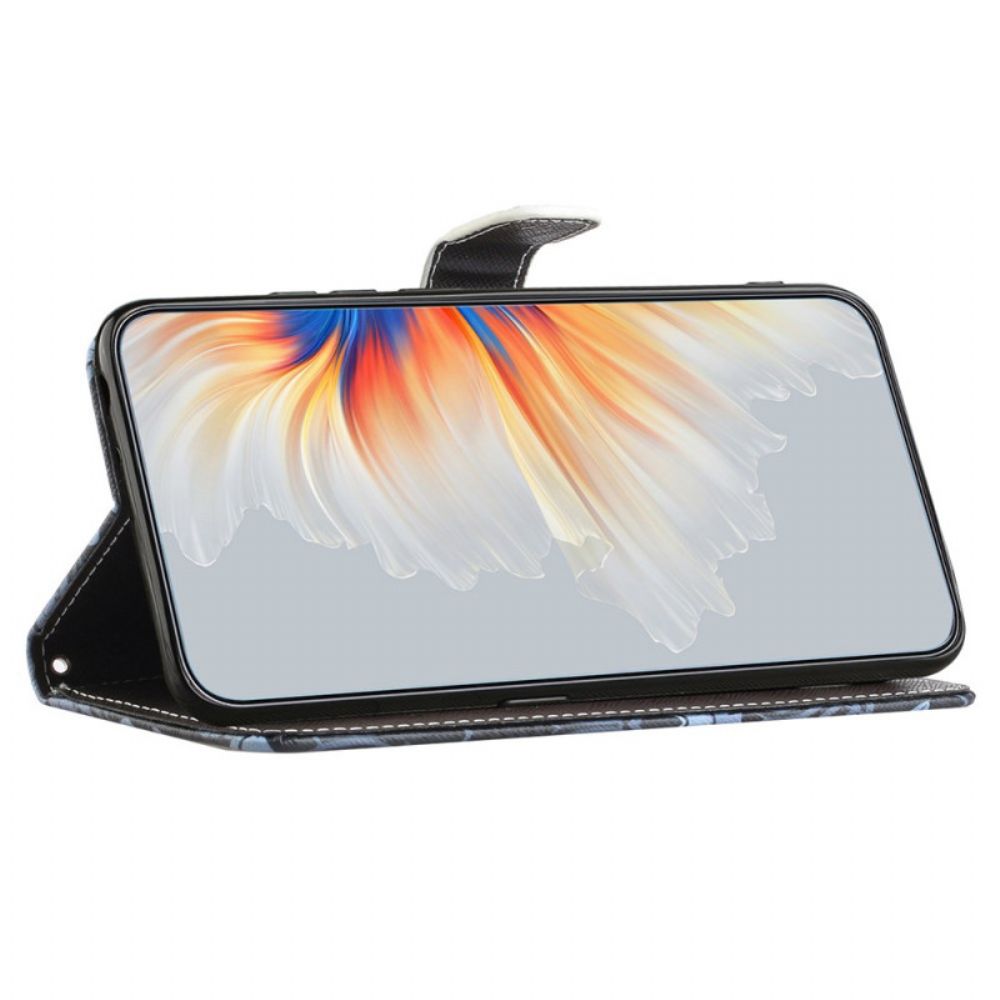 Flip Case Leren Xiaomi Redmi Note 14 Pro Plus 5g Luipaardprint