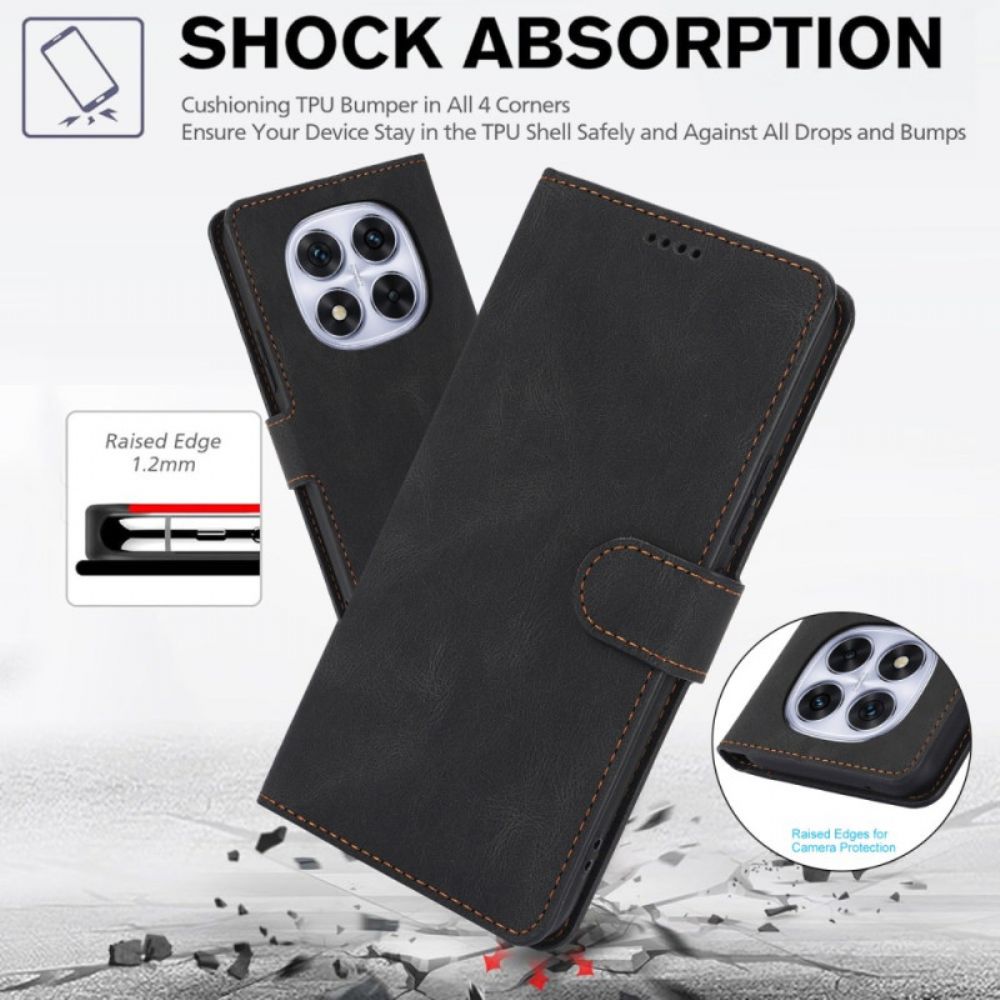 Flip Case Leren Xiaomi Redmi Note 14 Pro Plus 5g Met Portemonnee En Standaard